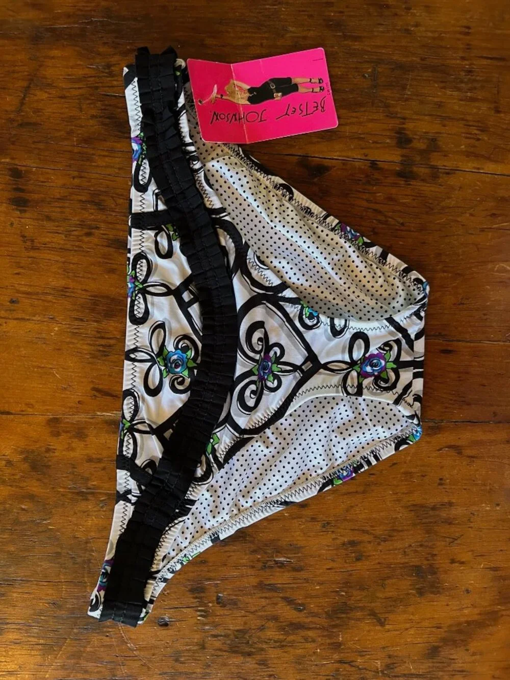 Vintage Betsey Johnson Bikini Set
